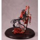 Queens Blade Statue 1/6 Tomoe Damage Ver 17 cm